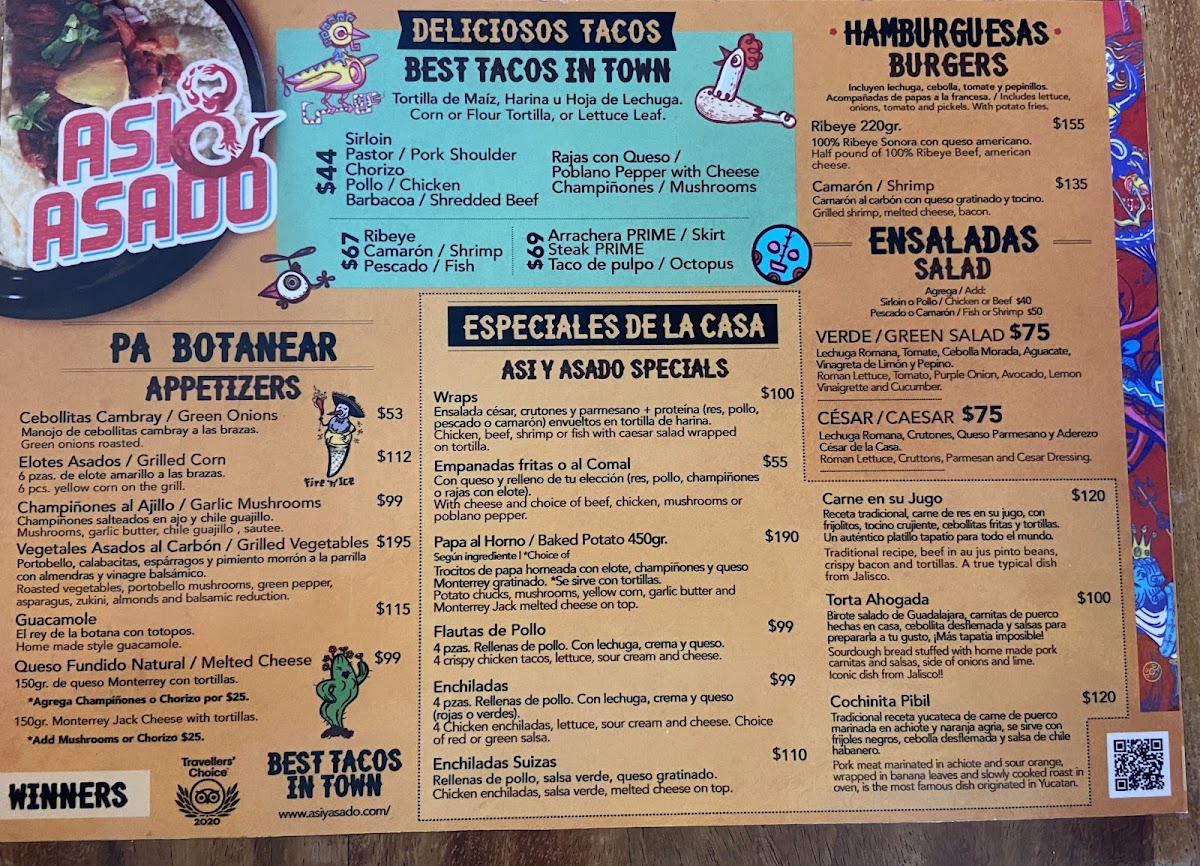 Así y Asado Menu - Image 6